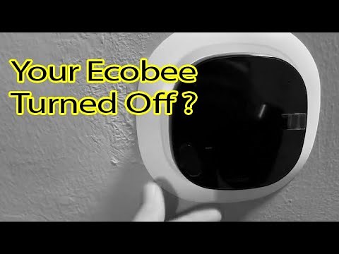 Ecobee turned off? A/C cooling Thermostat issue solved.
