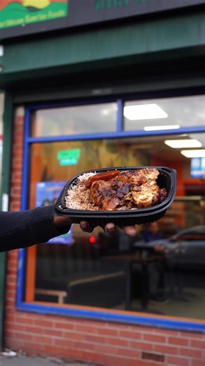 Food made with care always shows. Every dish has its own character, and that’s exactly how it is at the Sunrise Caribbean! 🍽️🌴 #manchester #carribean