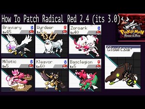 How to Download Pokemon Radical Red 2.4 OR 3.0! (For PC or iPhone or Android)