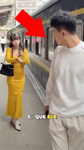 This boy tried to rob this girl....