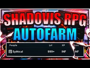 [NEW] Shadovis RPG Script / Hack | Auto Farm | Auto Rebirth | Auto Raid & More | *PASTEBIN 2022*