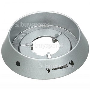 Merloni (Indesit Group) Control Knob Bezel - Silver