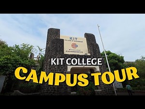 KIT College Kolhapur Campus Tour || KITCOEK || #kolhapur #engineeringcollege #vlog
