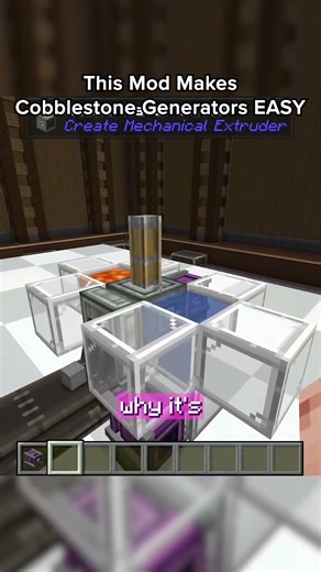 This Mod Makes Cobblestone Genrators EASY