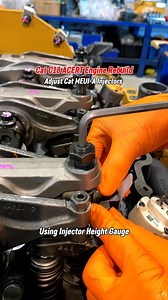 Adjust Cat MEUI-A Injectors #joevertotaldiesel #highlightseveryone #Caterpillarengine #dieselengine @top fans | Total Diesel & Powertrain