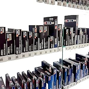 Shelf dividers/Wire Shelf dividers/Shelf Divider/Medicine Cabinet Labels/Bookshelf dividers/Library Shelf Labels/Tall Shelf dividers/Book dividers for Shelves 50 PCS 25CM*21CM