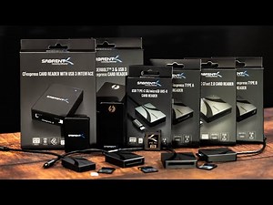 SABRENT CARD READER ROUND UP!