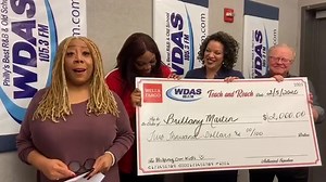 46 reactions · 5 comments | Patty jackson - WDAS FM awards Brittany Martin from Simon Gratz Mastery Charter School $2,000 courtesy of Wells Fargo! 殺 Congrats for being this month's Teach and Reach - Honor a Teacher winner! | WDAS FM Philly | Facebook
