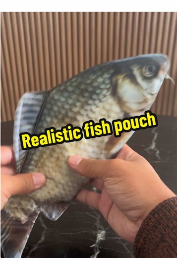 Realistic fish pouch #purse #pouch #coinpurse #trends