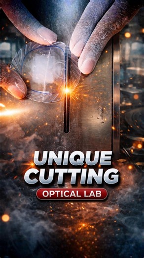 How To Cutting Unique Lens | Odd Design Lens Cutting Manually