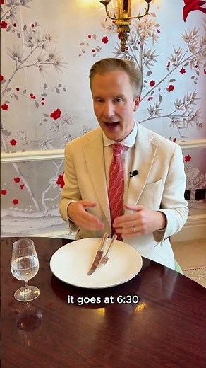 Wherever you are, just remember that the cutlery goes together when you’re finished. #dining