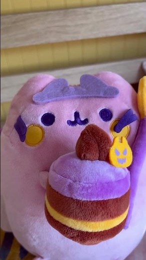 Pusheen devils food cake plush 😈💜💫 #pusheenthecat #cute