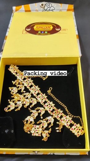 11K views · 160 reactions | Jewellery packing video #jewelry #alanggkarbymaina #assamesejewellery #copperjewelry #uniquedesign #latestcollection #trending #assameswedding #assamesebride # | Alanggkar by Maina | Facebook