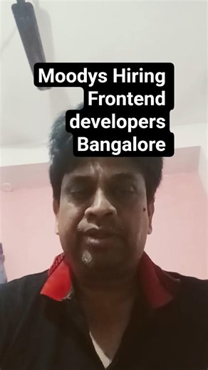 Moody’s Hiring Frontend Developers 2026 | React & TypeScript Jobs | Bengaluru | 3–5 Years