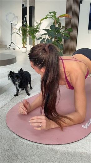 Karoline Ro on Instagram: "J’ai ravalé ma fierté d’un coup et j’ai tenu 30 sec de plus 😬 Burpee et Smack, vos meilleurs coach Bestrong pour les abdos 😅"