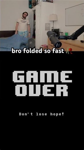 bro folded so fast 🥀