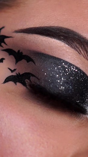 Freaky Bat Eye Makeup Tutorial with Nova Beauty Products