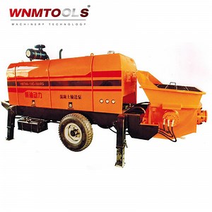 [Hot Item] Easy to Be Installed Economical and Durable Concrete Pump Electric Model Diesel Model Concrete Pump for Sale