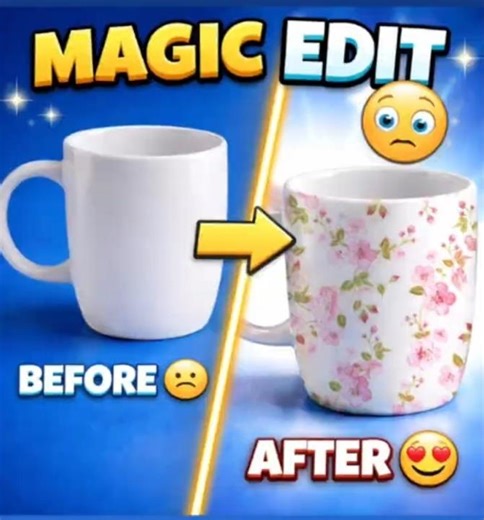 Coffee cup ☕ mockup- Short Photoshop Tutorial for beginners