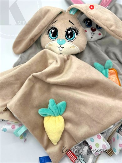 Embroidery Bunny Lovey ITH Design: 5x7 Inch Hoop (digital Download) - Etsy