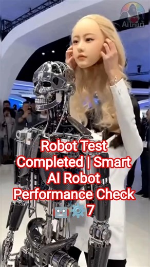 Robot Test Completed | Smart AI Robot Performance Check 🤖⚙️7 #everydayrobots #nomorerobots