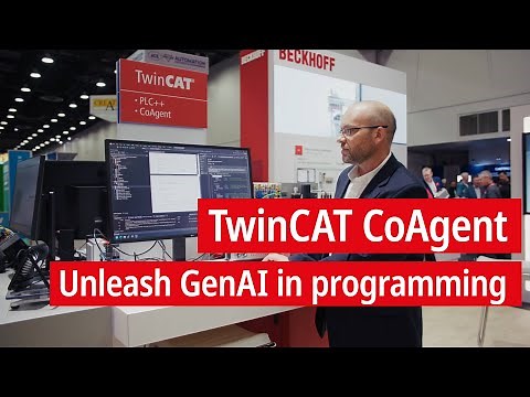 GenAI Unleashed with TwinCAT 3 CoAgent: AI-Powered PLC Programming