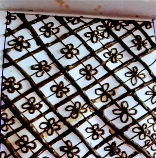 easy #mehandi boder #design