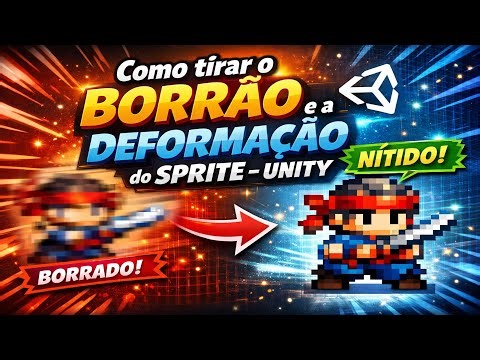 How to remove blur and distortion from a sprite - Unity