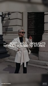 Here’s how to do it step by step ⤵️ Post into highlights without showing it in your stories 🙌🏻 1. Go to story and upload the post you want to bring into your highlight 2. After it’s uploaded, immediately go to that story, tap the 3 dots in down-right corner and hit ’delete story’ 3. Next WAIT FOR 24 h! 4. After 24 hours, go to your profile, press the hamburger menu on upright corner > Your activity > Recently deleted > Tap the circle on up right, next to the Reel symbol > here you can find the