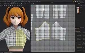 Marvelous Designer 10 New Features_ UV Editor Improvements