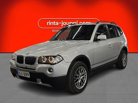 BMW X3 E83 SAV-Katsastettu 16.4.2026 * Ilmastointiautomatiikka * Neliv