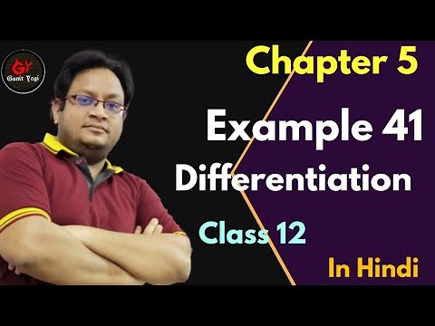 Example 41 Chapter 5 Maths Class 12