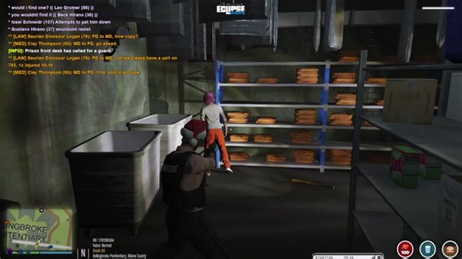 Only in eclipse roleplay prisons #gtav #eclipserp