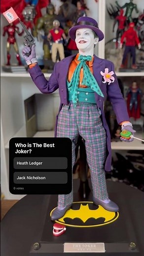 Posing Hot Toys DX08 The Joker #batman #dcuniverse #thejoker #batman1989 #hottoys #dccomics #dcu #dc