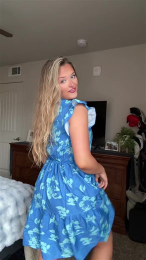 I love!! #dress #sundress #casualdress #bluedress