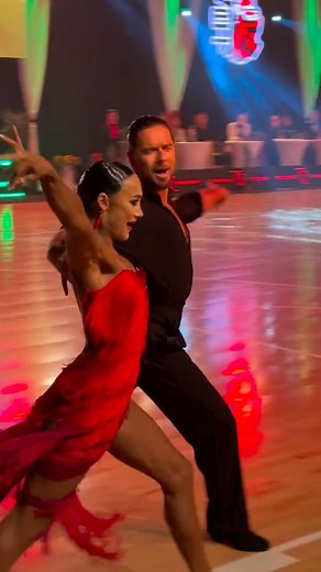 Dance Sport Online on Instagram: "Final Presentation 🔥🔥 Pavel and Viktoria European Championship 2025 @wdo_icearenacup @pavel__gurov @_viktoria.kharchenko Video: @irishka_mironchik"
