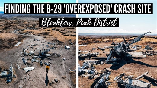 The Lost Plane of Bleaklow | Finding the B-29 “Overexposed” Crash Site in the Peaks