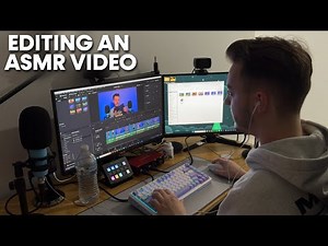 Edit an ASMR Video With Me (No-Talking for Sleep, Relaxation, Studying)