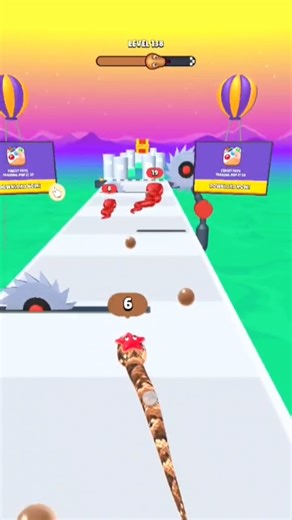 Snake run race all Levels gameplay #snakegame #shorts #shortsfeed #gameplay #ytshorts #viral #games