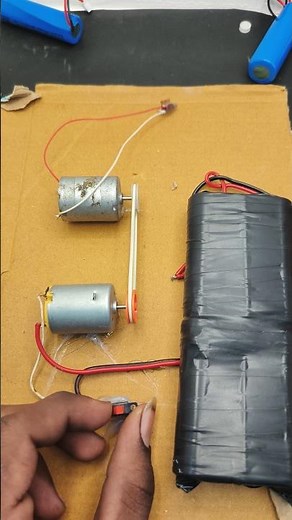 DC motor run and power mini motor