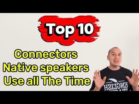 Common connectors used in English (Basic Level) #connectors