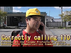 The correct way to call 110 (English subtitled version)