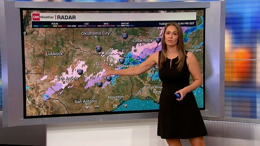 CNN meteorologist gives the latest on severe ice storm hitting the South and Central US
