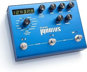 Strymon Mobius 12 Voice Modulation Guitar Effects Pedal, for Electric and Acoustic Guitar, Synths and Keyboards