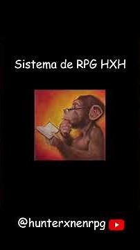 Criei um SISTEMA de RPG de HxH do ZERO (Ficou bom?) pt1#rpgdemesa #ordemparanormal #hexatombe #hxh