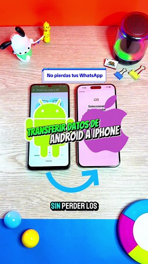 Cómo transferir datos de Android a iPhone fácilmente