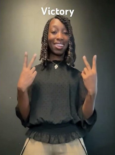 How to sign “Victory” in ASL |Janaetion Education Academy