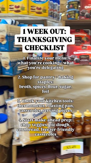 If Thanksgiving feels overwhelming, this checklist is your guide. Simple steps, easy timing, and everything you need to get the meal on the table without the stress. Grab the link to my Thanksgiving page in the comments. | A Southern Soul