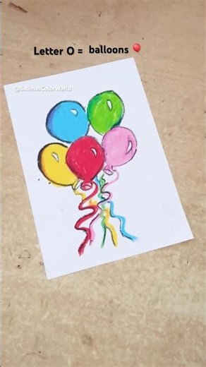 Balloons Drawing | Easy Balloons Drawing #art #drawing #shorts