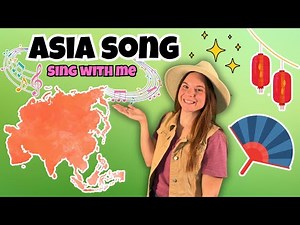 Let’s Go to Asia! | Fun Geography Song for Kids 🌏✨